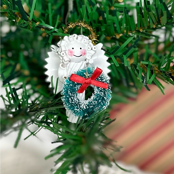 DRUNKEN NOODLE ANGEL Holiday Christmas Holiday Tree Ornament, 1.5” - Picture 3 of 7